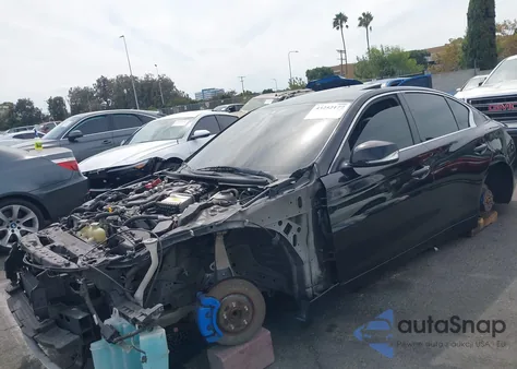 2019 Infiniti Q50 3.0T Luxe z USA, uszkodzony, nr VIN JN1EV7AP8KM516228